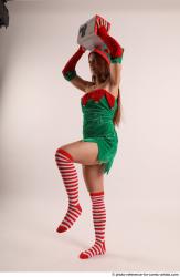 VERONIKA ELF STANDING POSE WITH BOX